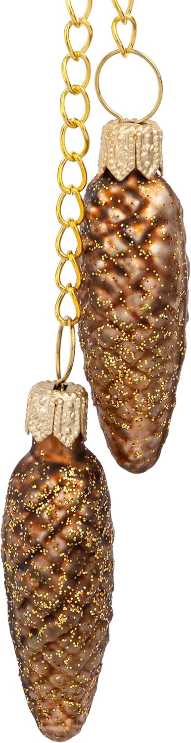 SIKORA Kuckucksuhr besondere Weihnachtskugel Glas Christbaumschmuck Deko Figur Weihnachten Anhänger