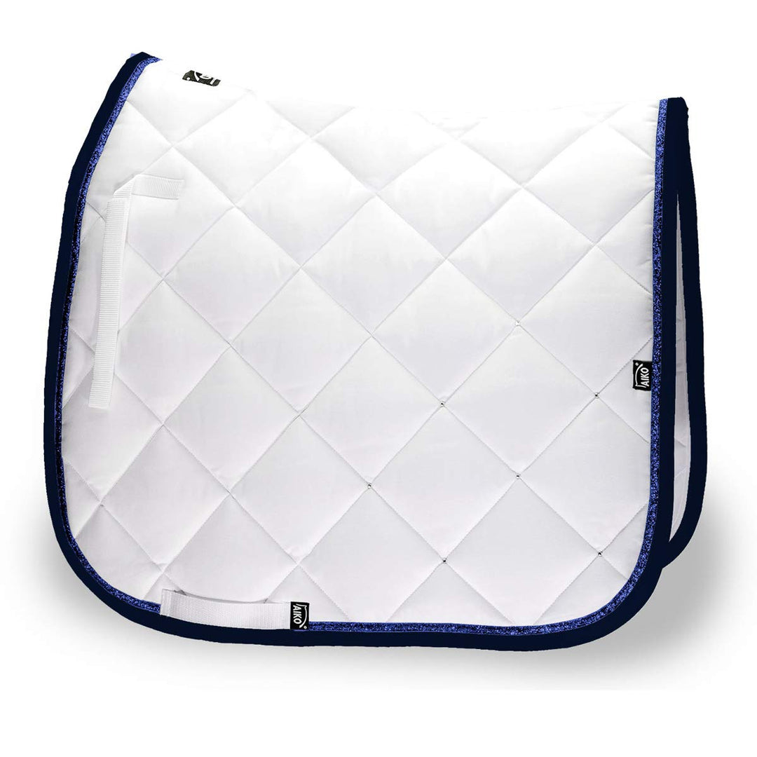AIKO Schabracke "Crystal Shine" white-navy,