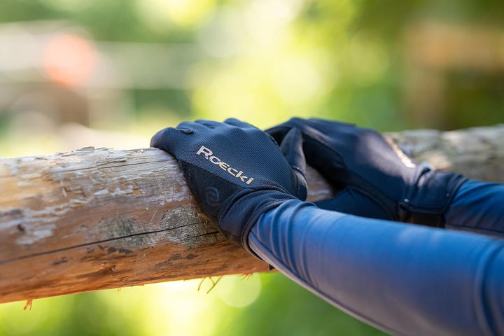 Roeckl Sports Reithandschuh MARENO, Freizeit Sommer Handschuh, 2 Farben, Grösse 6-11 6.5 Marine, 6.5