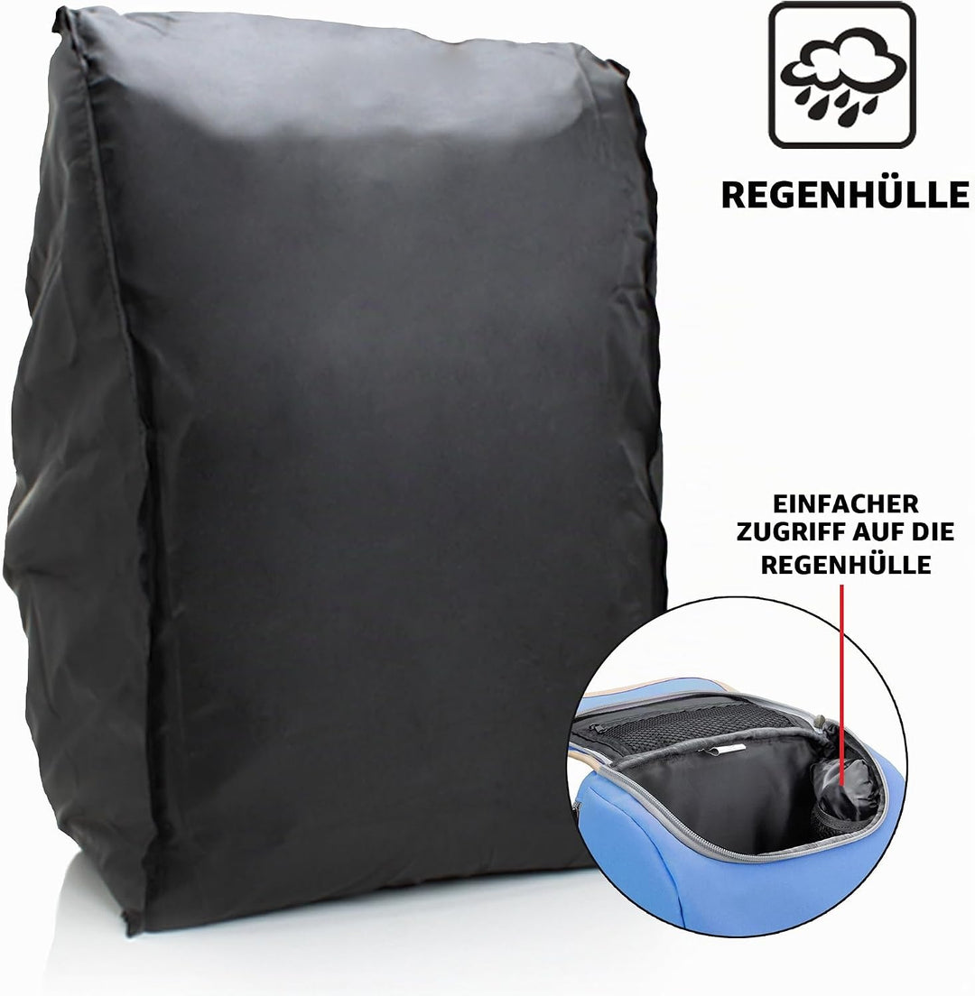 GOgroove Sac à Dos pour Appareil Photo Reflex Numérique avec Compartiment à Tablette, Séparateurs Mo