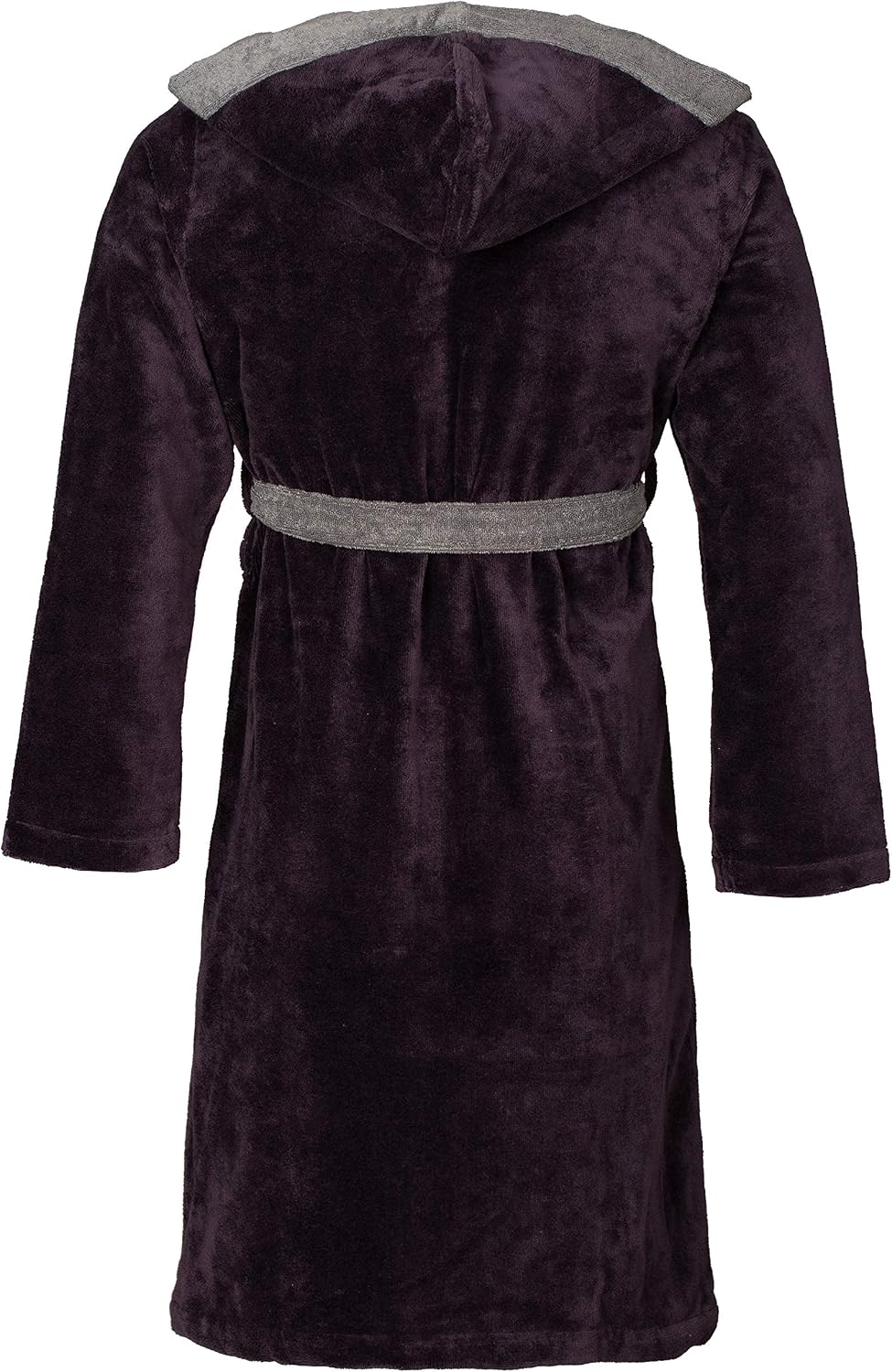 Vossen Damen &amp; Herren Bademantel Poppy XS anthrazit, XS anthrazit