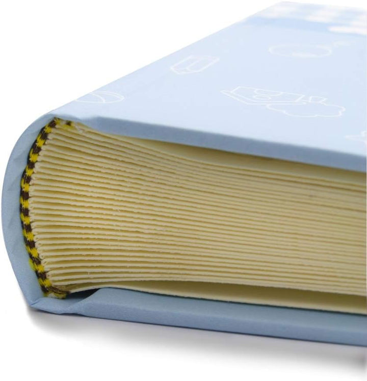 Geburtsfotoalbum mit Agenda 23 x 30 cm, 56 leere Seiten und 4 anpassbare Seiten aus dickem und wider