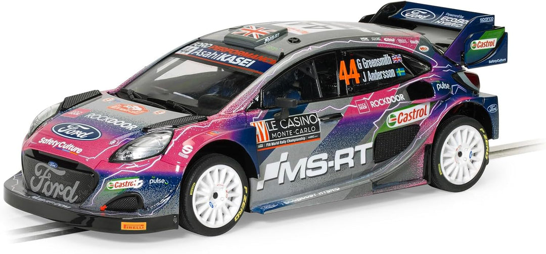 Scalextric C4449 1:32 Ford Puma WRC - G.Greensmith HD - Slotcar, Rennbahn, Auto für Rennbahn, Rennba