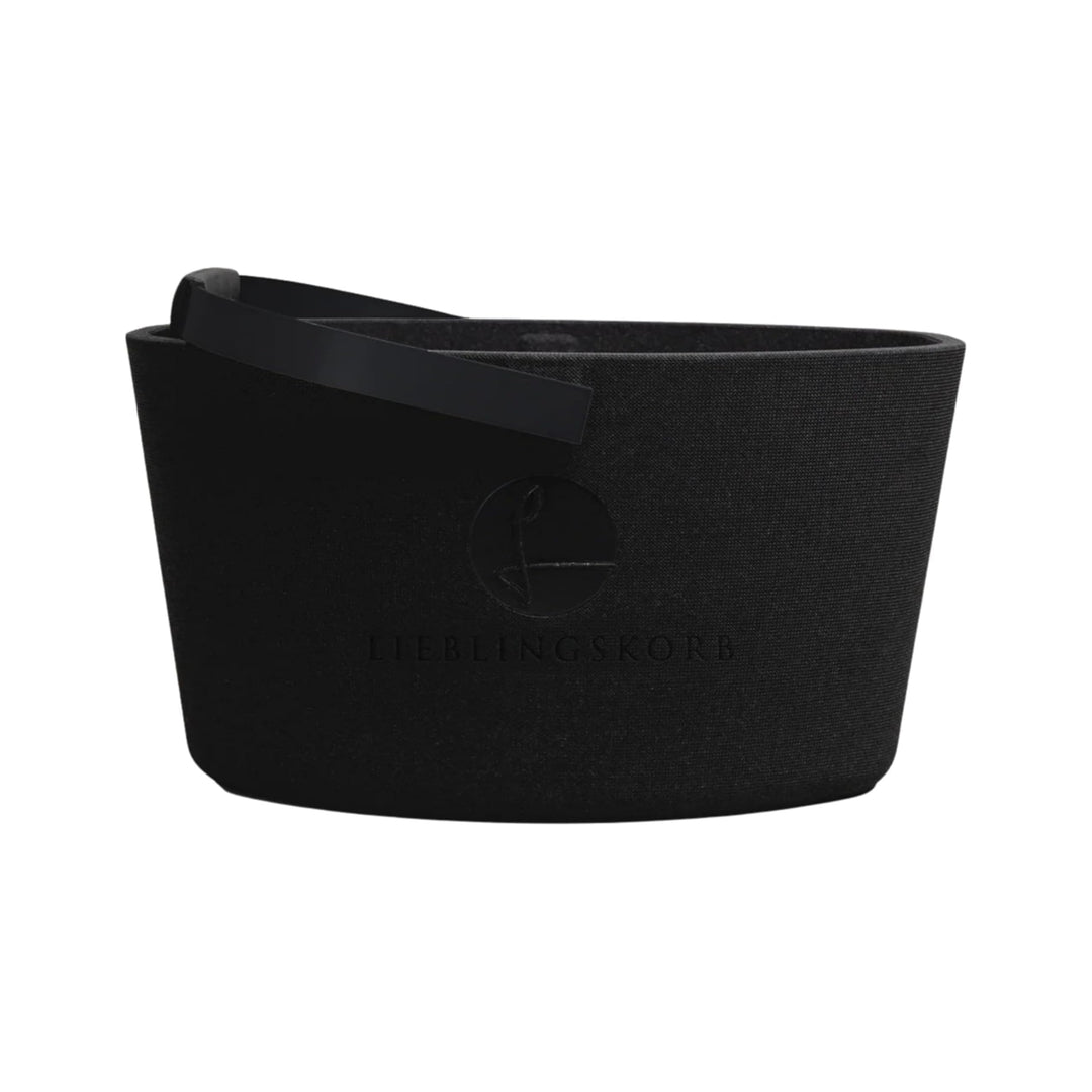 Lieblingskorb Basic Set Deep Black – Isolier-Einkaufskorb 22 L – leicht & robust – lebensmittelecht