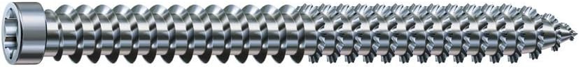 SPAX 1031010751805 RA Rahmenanker 7.5x180 Zylinderkopf Torx30 verzinkt dübellose Verschraubung 100 S
