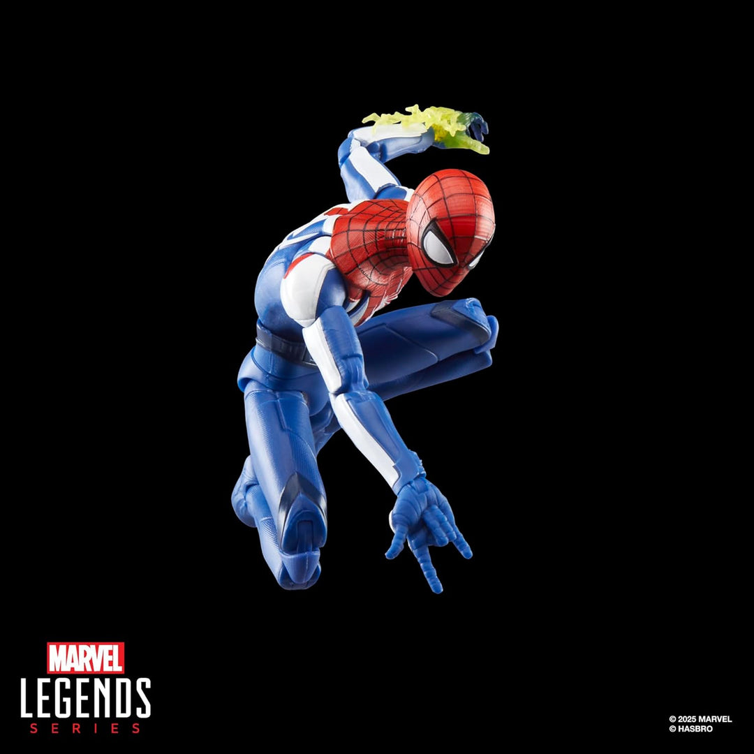 Marvel Legends Series Gamerverse Miles Morales Verbesserter-Anzug-Stil, Spider-Man Action-Figur mit