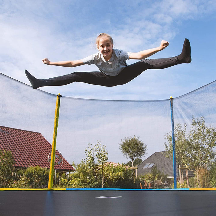 Fitness Trampolin, Trampolin für Kinder Erwachsene Faltbares Rebounder-Trampolin,Gartentrampoline, M