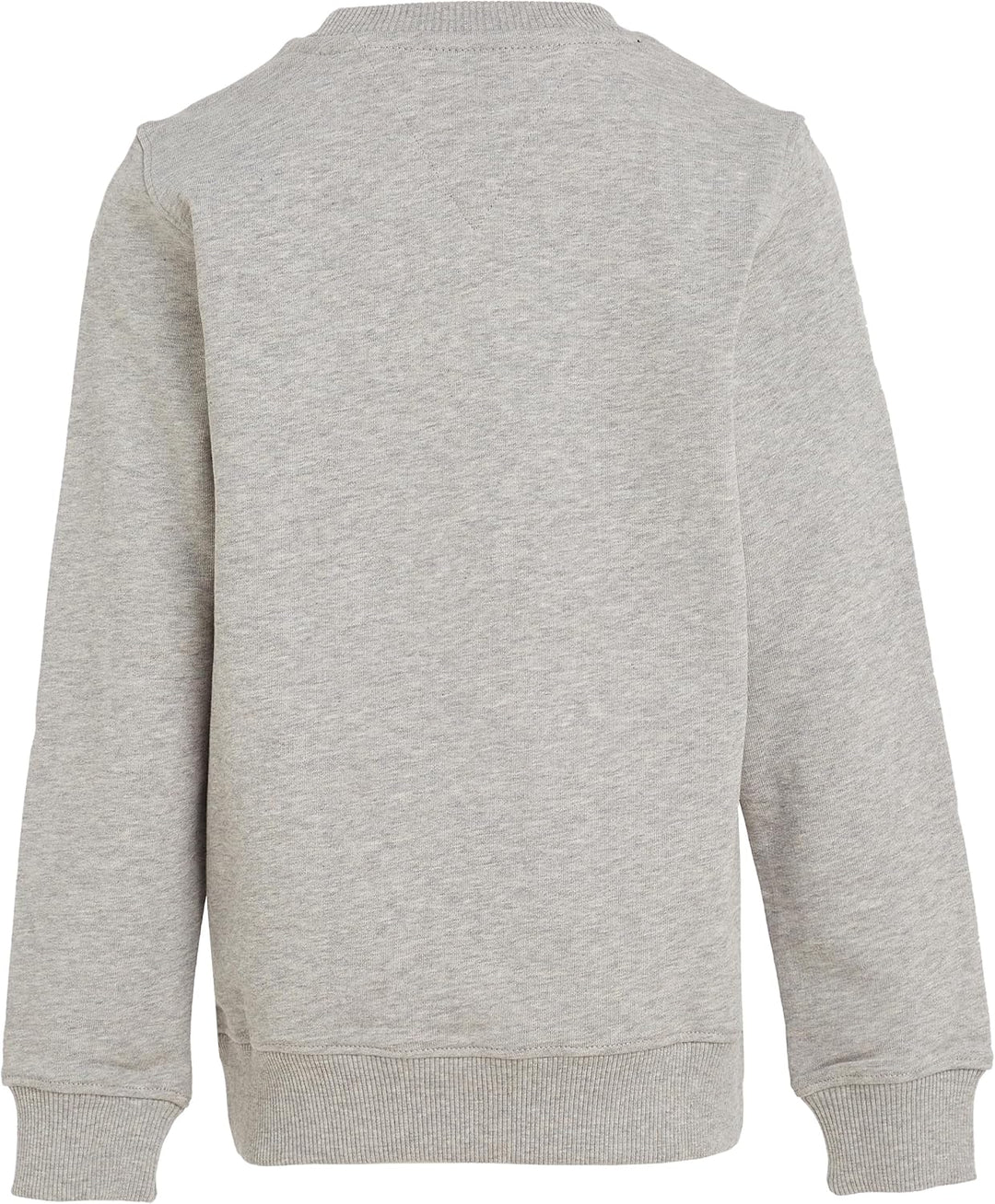 Tommy Hilfiger Kinder Unisex Sweatshirt Essential Sweatshirt ohne Kapuze 8 Jahre Grau (Light Grey He