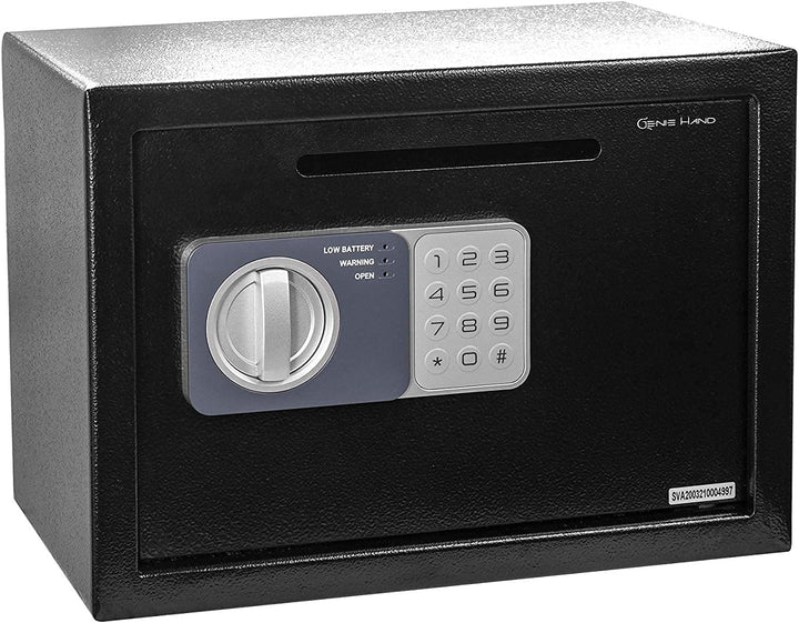 Genie Hand – Elektronischer Tresor Safe mit Einwurfschlitz – B-Klasse-Schloss – Anti-Bounce-Technolo