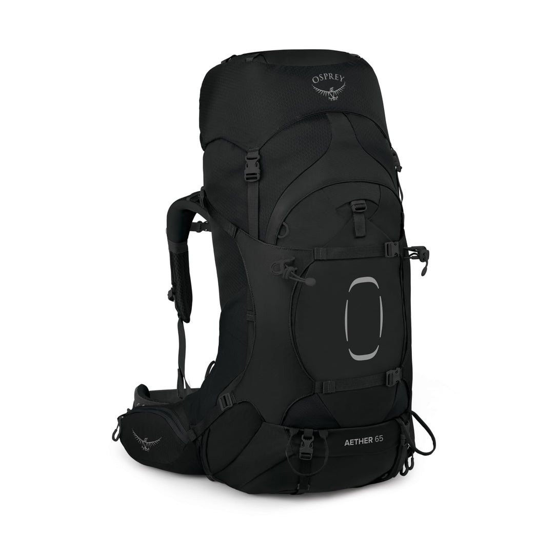 Osprey Aether Herren Rucksack Schwarz S/M EF - Fassungsvermögen 65L, Schwarz S/M EF - Fassungsvermög