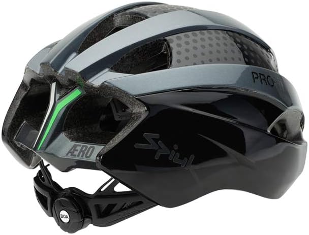 Spiuk Sportline Ae Profit Aero Helm (S-M) 51-56 Schwarz/Antrazith, (S-M) 51-56 Schwarz/Antrazith