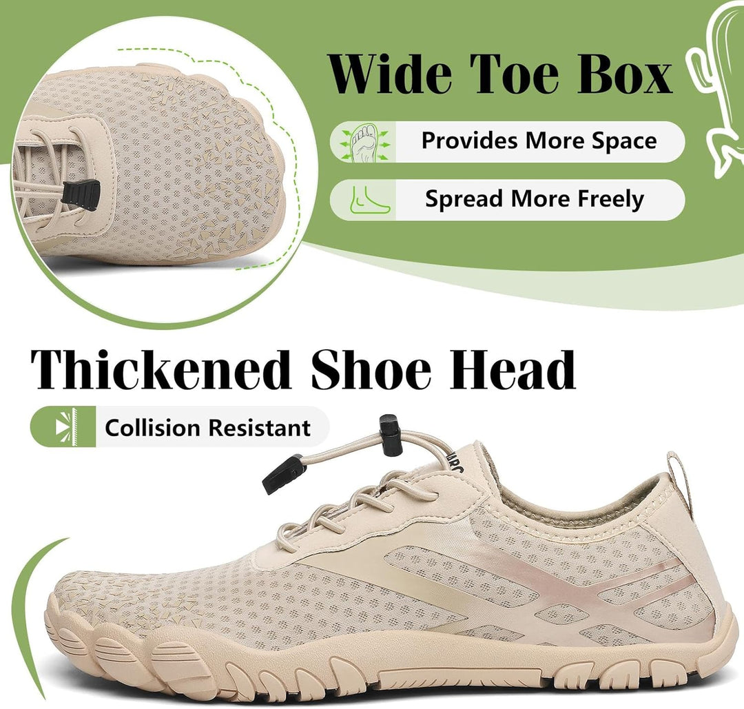 SAGUARO Badeschuhe Damen Aquaschuhe Herren Slip On Atmungsaktiv Schnelltrocknend Wasserschuhe Outdoo