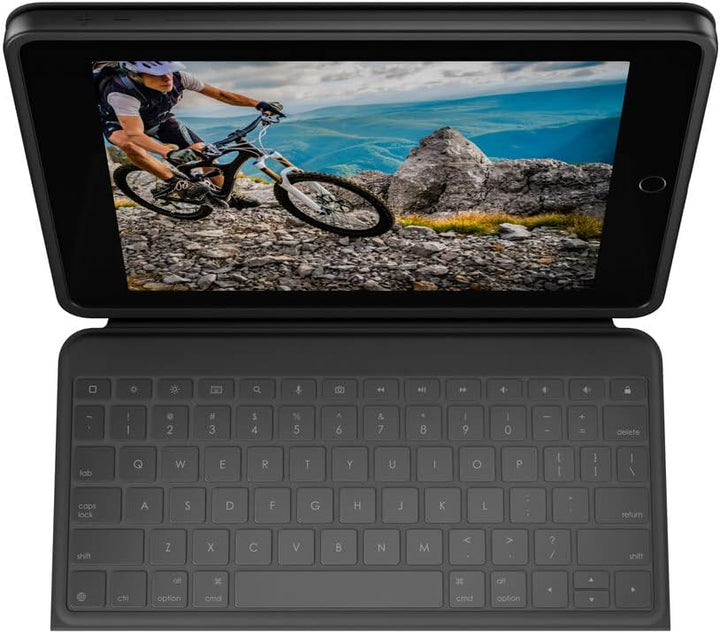 Logitech Rugged Folio für iPad (7., 8. und 9. Generation) – Schutzcase mit Smart Connector und strap