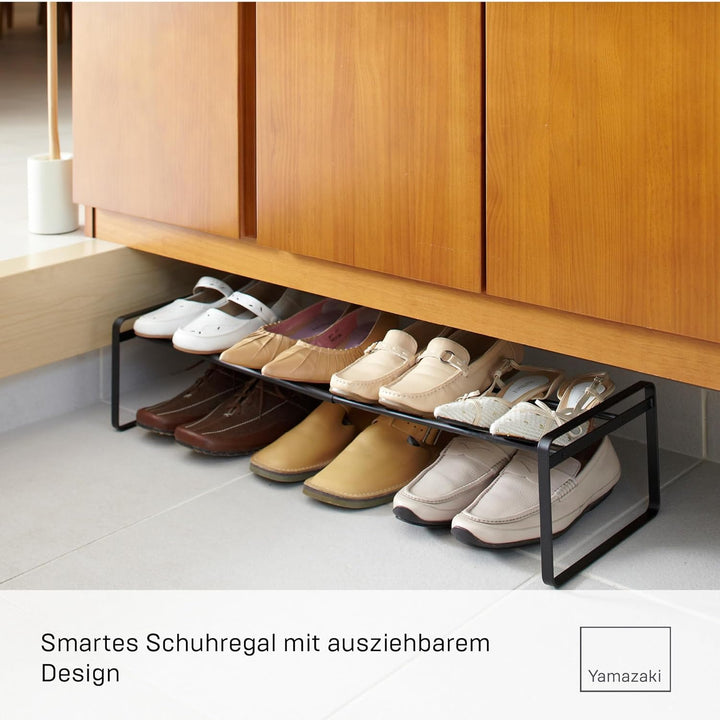 Shoe Rack - Frame - black Schwarz, Schwarz