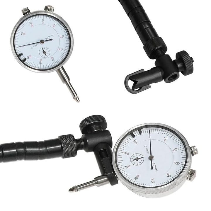 Dytabepl Bremsscheiben Messvorrichtung mit 0-10 mm Messuhr, Auto-Bremsscheiben-Schlagfestigkeitsprüf