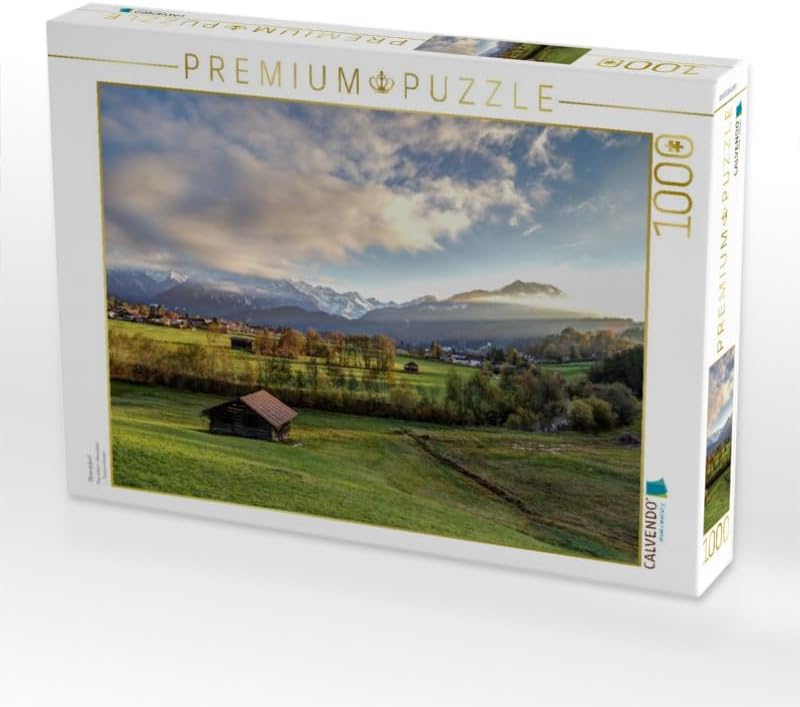 CALVENDO Puzzle Oberstdorf 1000 Teile Lege-Grösse 64 x 48 cm Foto-Puzzle Bild von TomKli, 1000 Teile