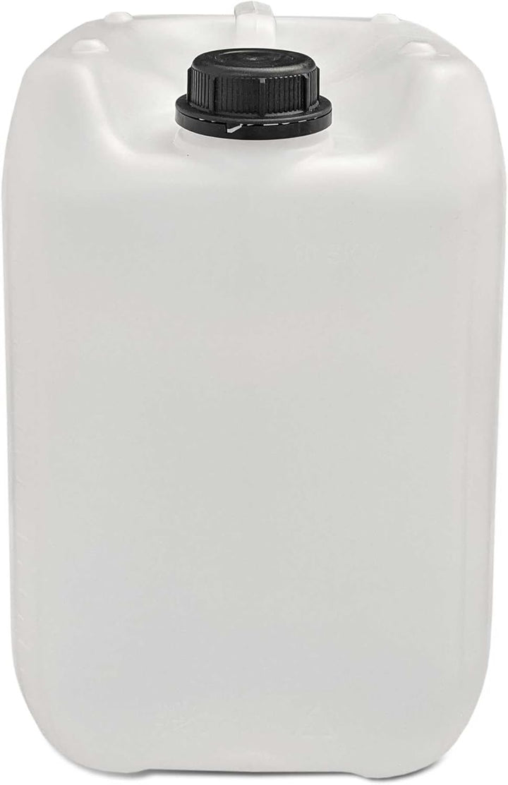 plasteo® 10L Getränke- Wasserkanister Natur | Lebensmittelecht | Hergestellt in DE | UN-Zulassung |