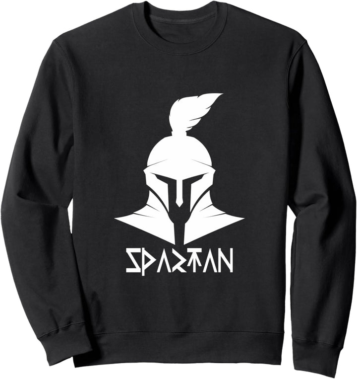 SPARTAN | Spartaner Helm | GYM Motivation Fitness Sprüche Sweatshirt