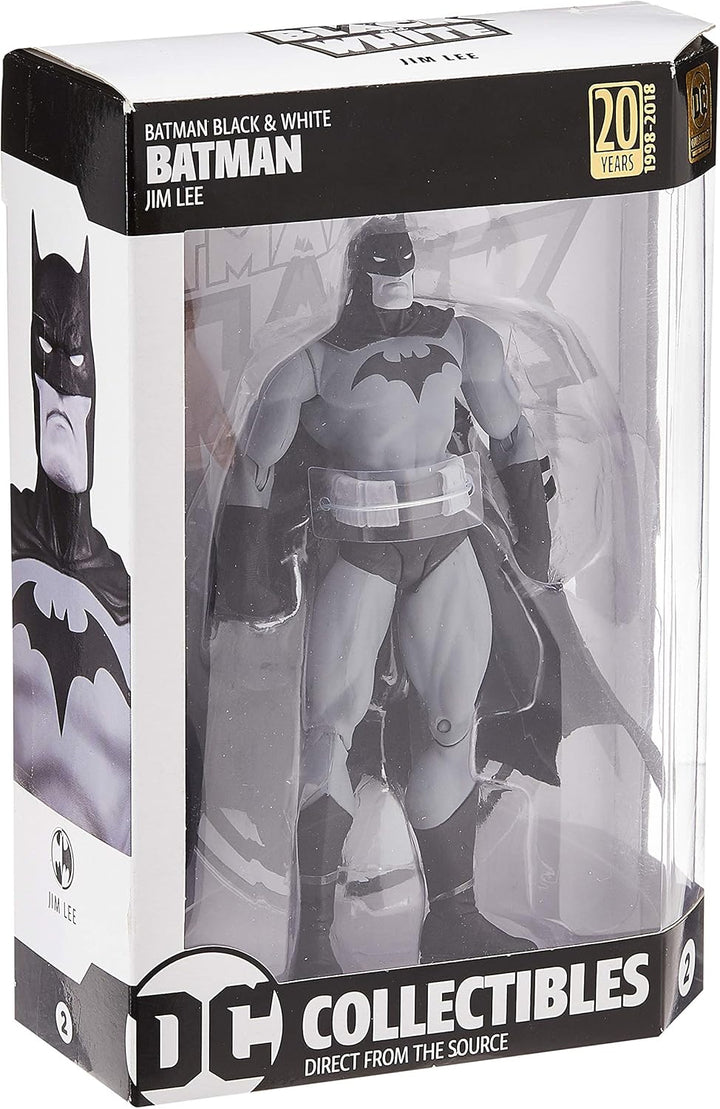 DC Comics Schwarz & Weiss Batman Action-Figur By Jim Lee