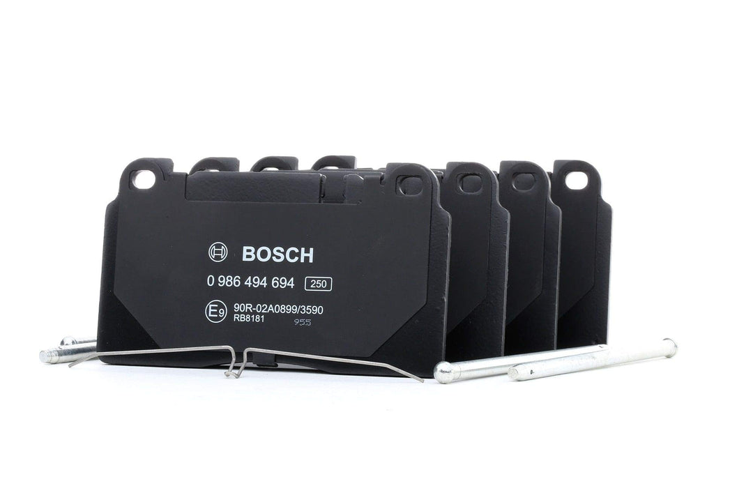 Bosch BP1689 Bremsbeläge - Vorderachse - ECE-R90 Zertifizierung - vier Bremsbeläge pro Set