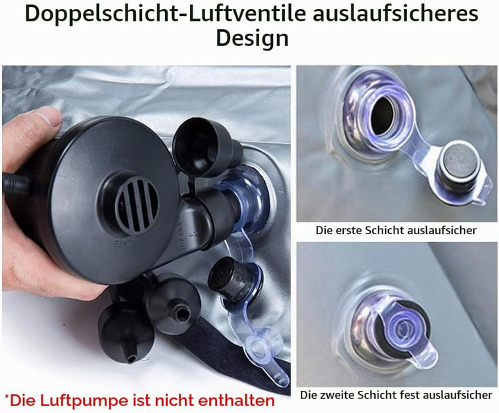 FMS SUV Auto Reise aufblasbare Matratze aufblasbare Matratze Auf der Rücksitzlücke Matratzenauflage,
