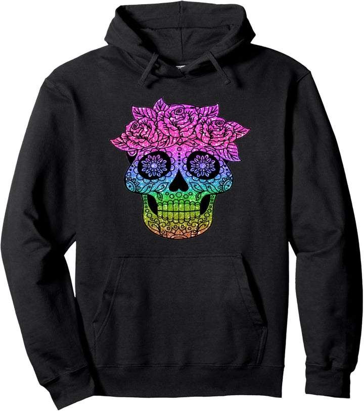 Sugar Skull Pullover Hoodie