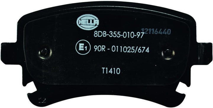 HELLA PAGID 8DB 355 010-971 Bremsbelagsatz - T1410 - Dicke/Stärke: 17.7mm - Bremssystem: Lucas - nic