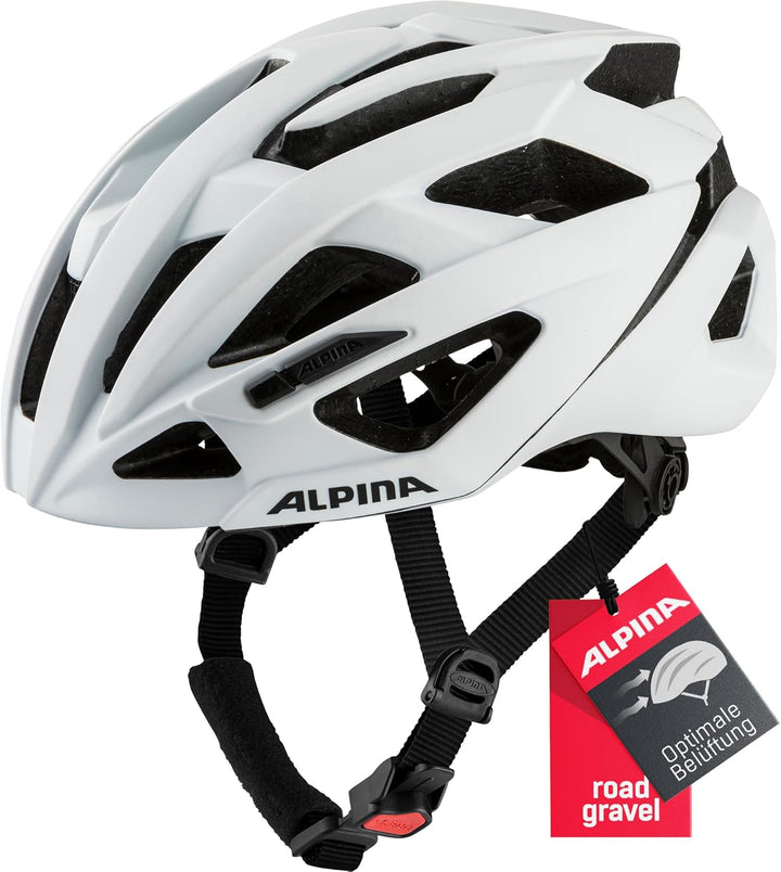 ALPINA VALPAROLA - Stossabsorbierender, Optimal Klimatisierter & Leichter Fahrradhelm Mit Antibakter