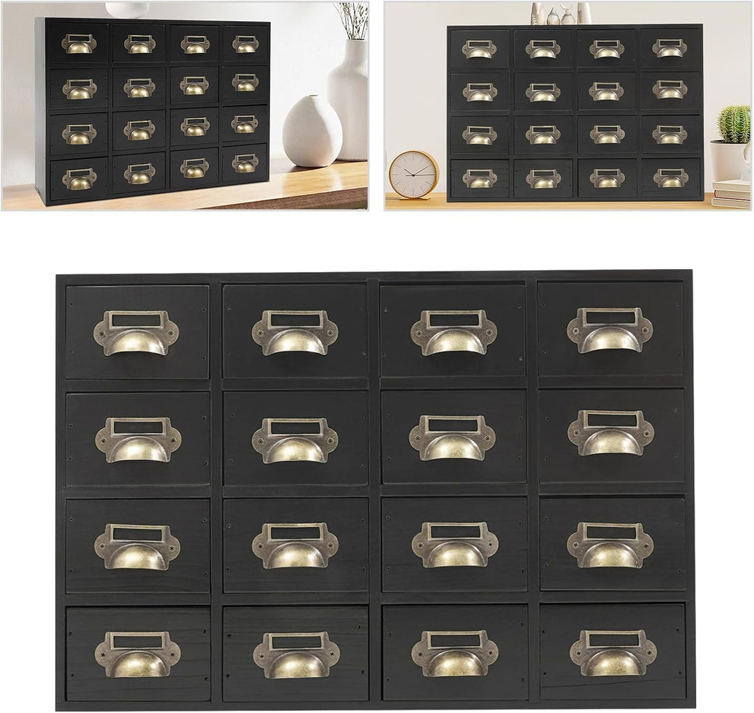 Apothekerschrank 16 Schubladen, Vintage Apothekerschrank Mit Schubladen,Apotheker Schrank Mit Schubl