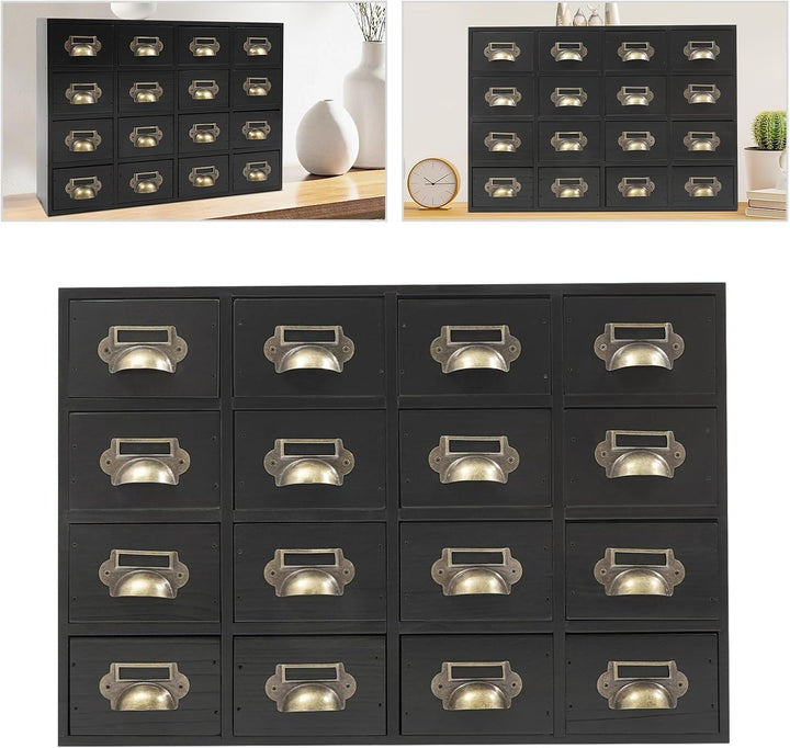 Apothekerschrank 16 Schubladen, Vintage Apothekerschrank Mit Schubladen,Apotheker Schrank Mit Schubl