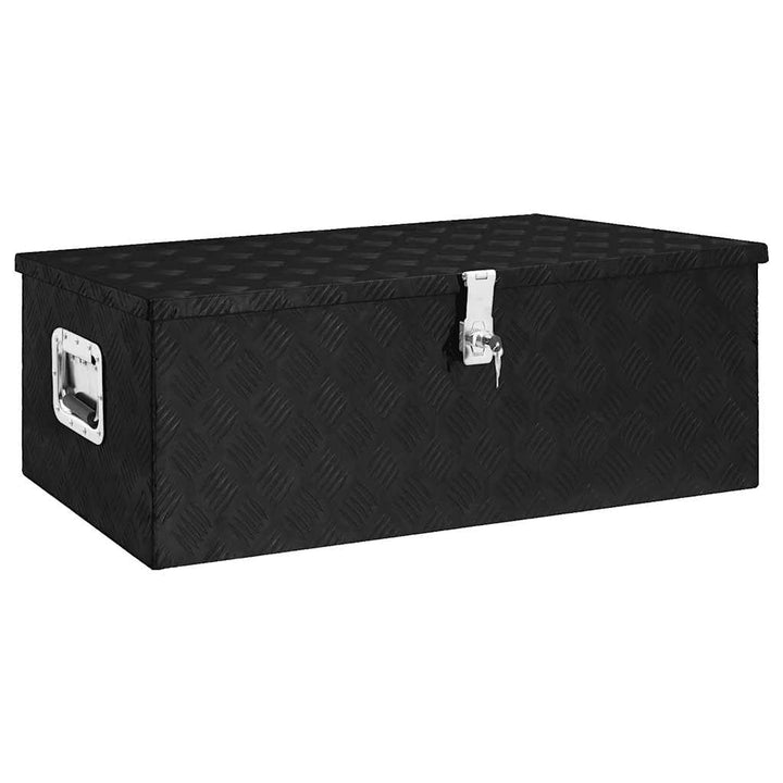 vidaXL Aufbewahrungsbox Aluminiumkoffer Aluminiumbox Lagerbox Lagerkiste Transportkoffer Transportki
