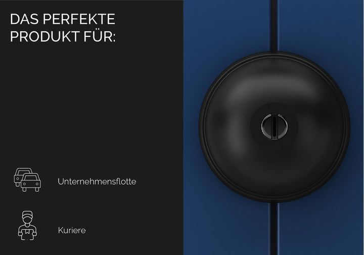 UFO MERONI SERRATURE - Ufo3 Comfort Sicherheitsschloss Transporter, Einbruchschutz Wohnmobil für Lie