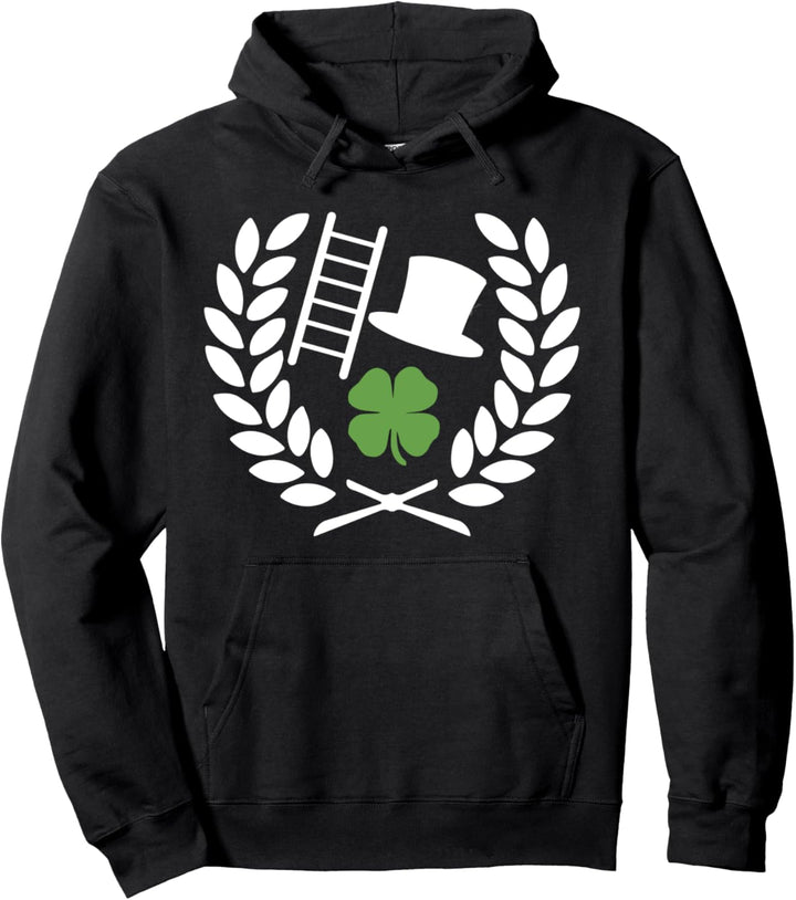 Lustiges Schornsteinfeger Shirt Kleeblatt Arbeit Geschenk Pullover Hoodie