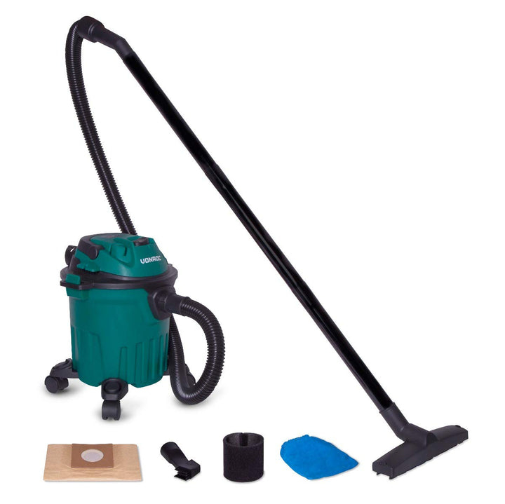 VONROC Nass und Trockensauger - Nasssauger, Industriesauger trocken und nass - Werkstattsauger 1000W