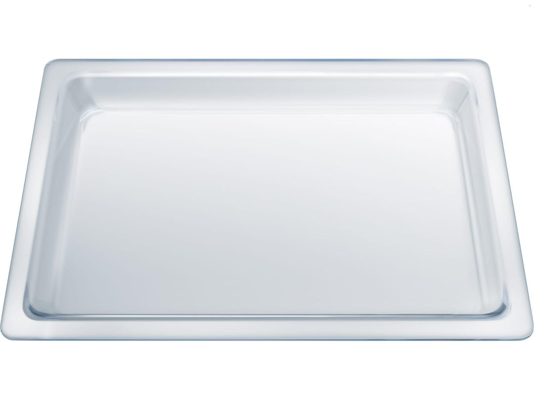 Bosch HEZ636000 Zubehör für Backöfen, Glaspfannel, Made in Germany, 3 x 45.5 x 36.4 cm Single, Singl