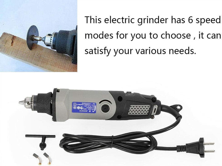 Elektrische Multitool Bohrmaschine Schleifmaschine Schleifmaschine Werkzeug Gravieren Schneiden Schl