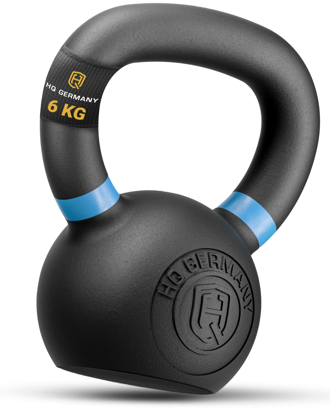 HQ Germany® Powdercoat Kettlebell | Vollguss | 2-32kg | Starter-Sets | ±2,0% Gewichtstoleranz 06KG,