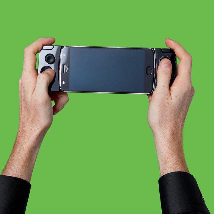Moto Gamepad (geeignet für alle Moto Z Smartphones) schwarz Gamepad Schwarz, Gamepad Schwarz
