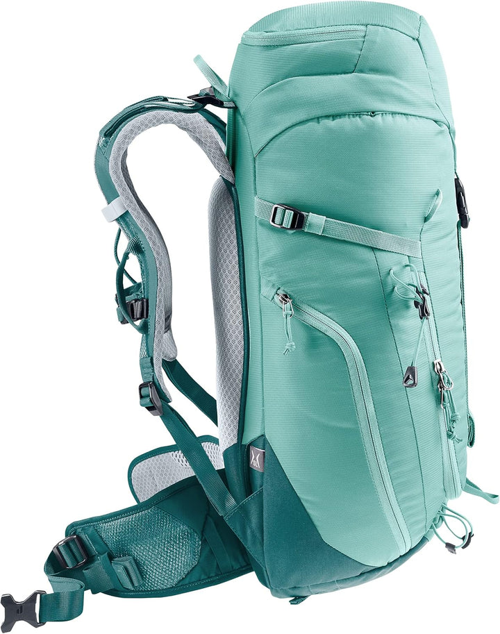 deuter Trail 22 SL Damen Klettersteig Wanderrucksack (Modell 2024) 22 L Glacier-deepsea, 22 L Glacie