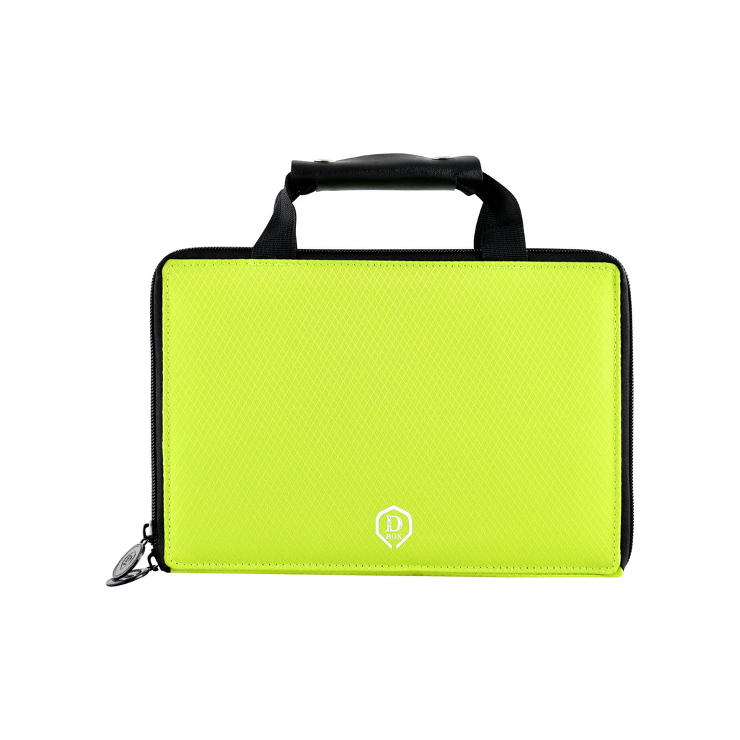 ONE80 Dart Master Box - Moderne Farben, Platz für 6 Darts und Viel Zubehör (Neongrün), Neongrün