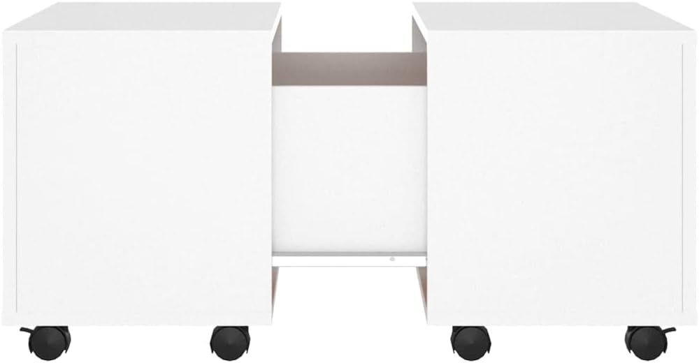 FIRBNUS Kleiner Tisch Wohnzimmer 60x60x38 cm Couchtisch Beistelltisch Holz Wohnzimmertisch Stilvolle