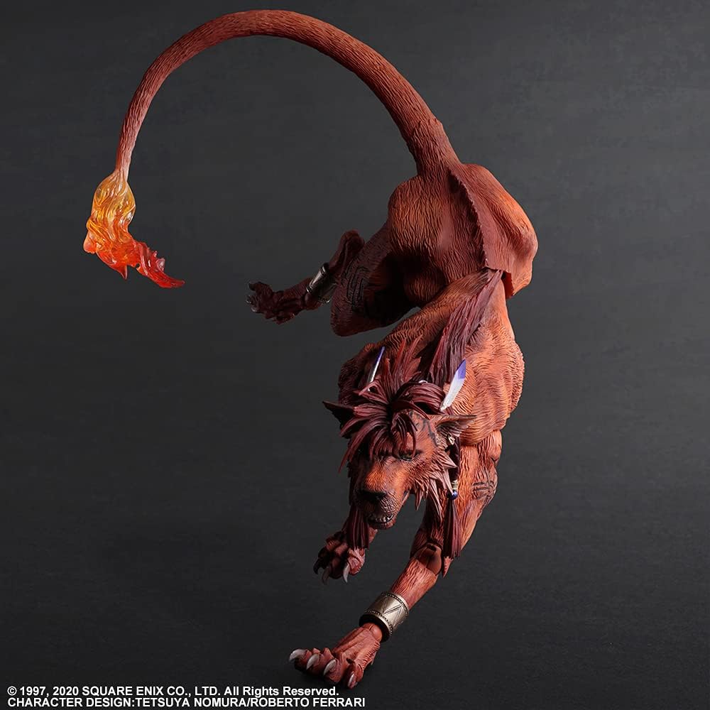 Square Enix Final Fantasy VII Remake Play Arts Kai Action Figure RED XIII