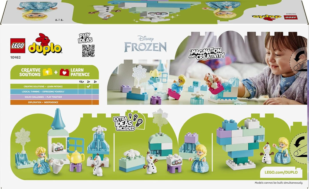 LEGO DUPLO | Disney Frozen Kreativbox mit ELSA und Olaf - Lernspielzeug zur Förderung der Motorik fü