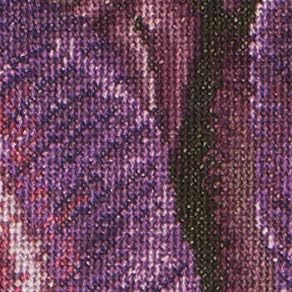 Thea Gouverneur - Kreuzstich-Set - Lila Triump Tulpe - Aida - 16 Count - Für Erwachsene - 514A Lila