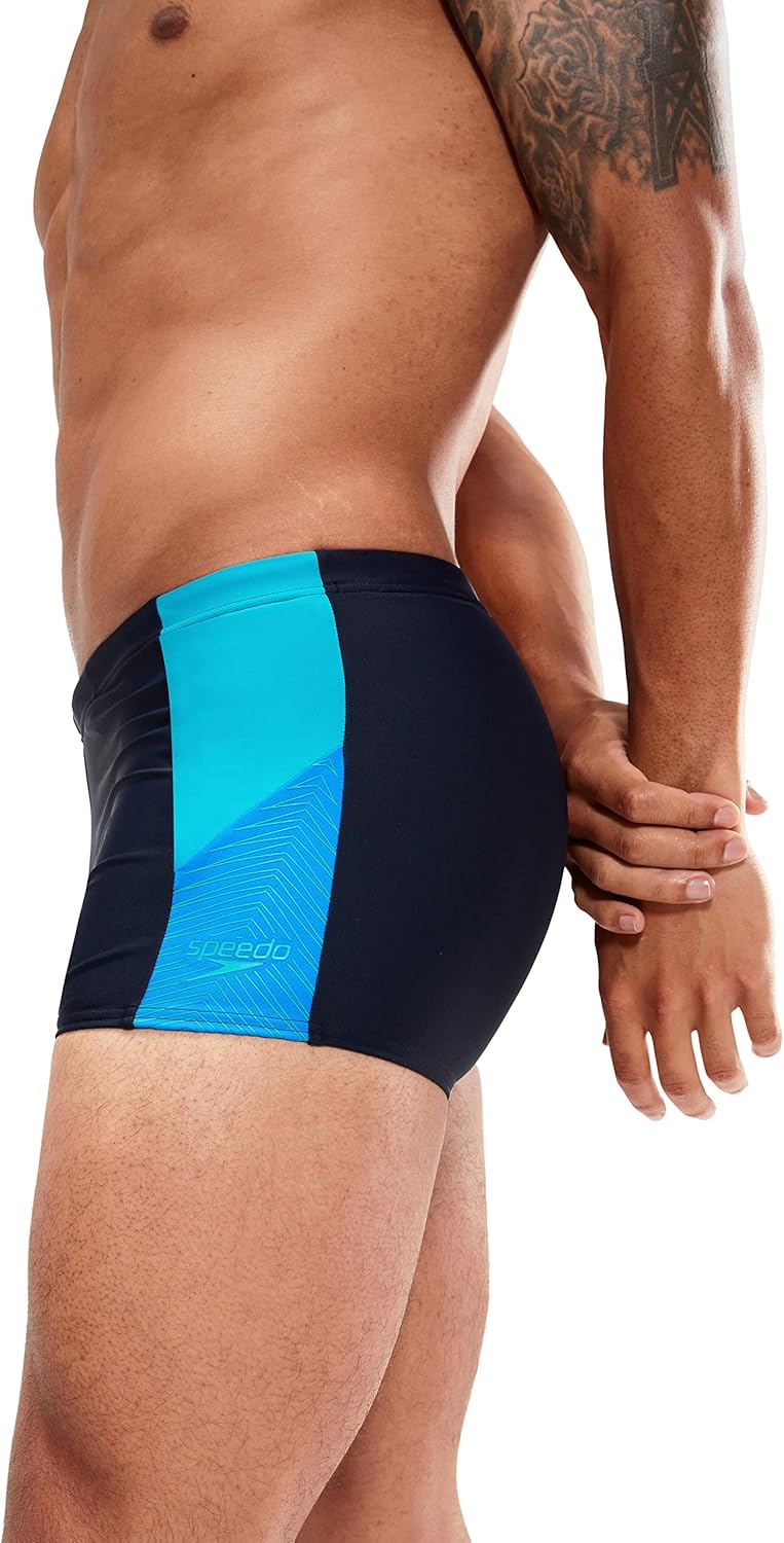 Speedo Herren Dive I Aquashort 38 Marineblau/Bondi Blau/Aquarium, 38 Marineblau/Bondi Blau/Aquarium