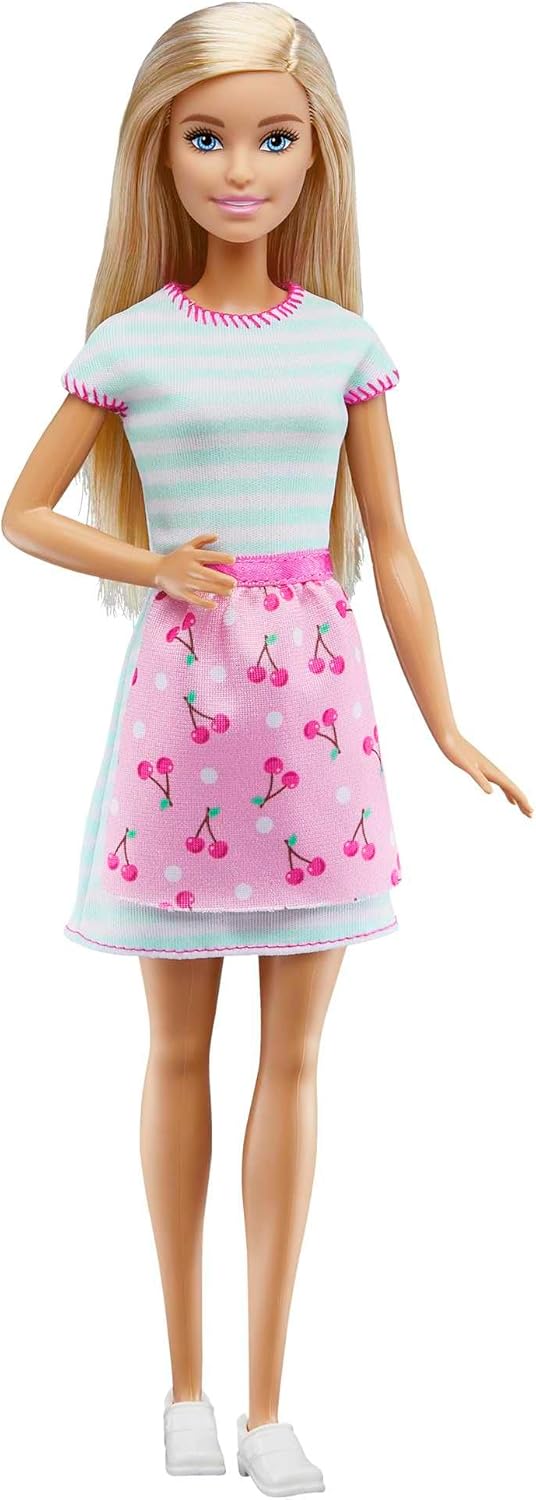 Barbie-Schwestern Backspielset mit Barbie-Puppe & Chelsea-Puppe, Küchenutensilien, Geschirr und über