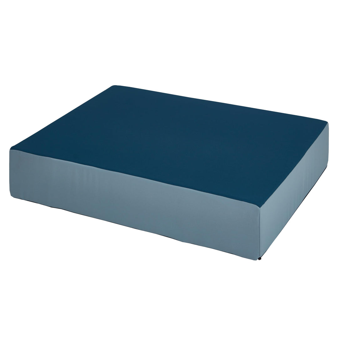 Jump Hüpfpolster 99 x 75 x 18 cm - blau oder rosa - Hüpfmatratze für Kinder ab 3 Jahre bis 40 kg - S