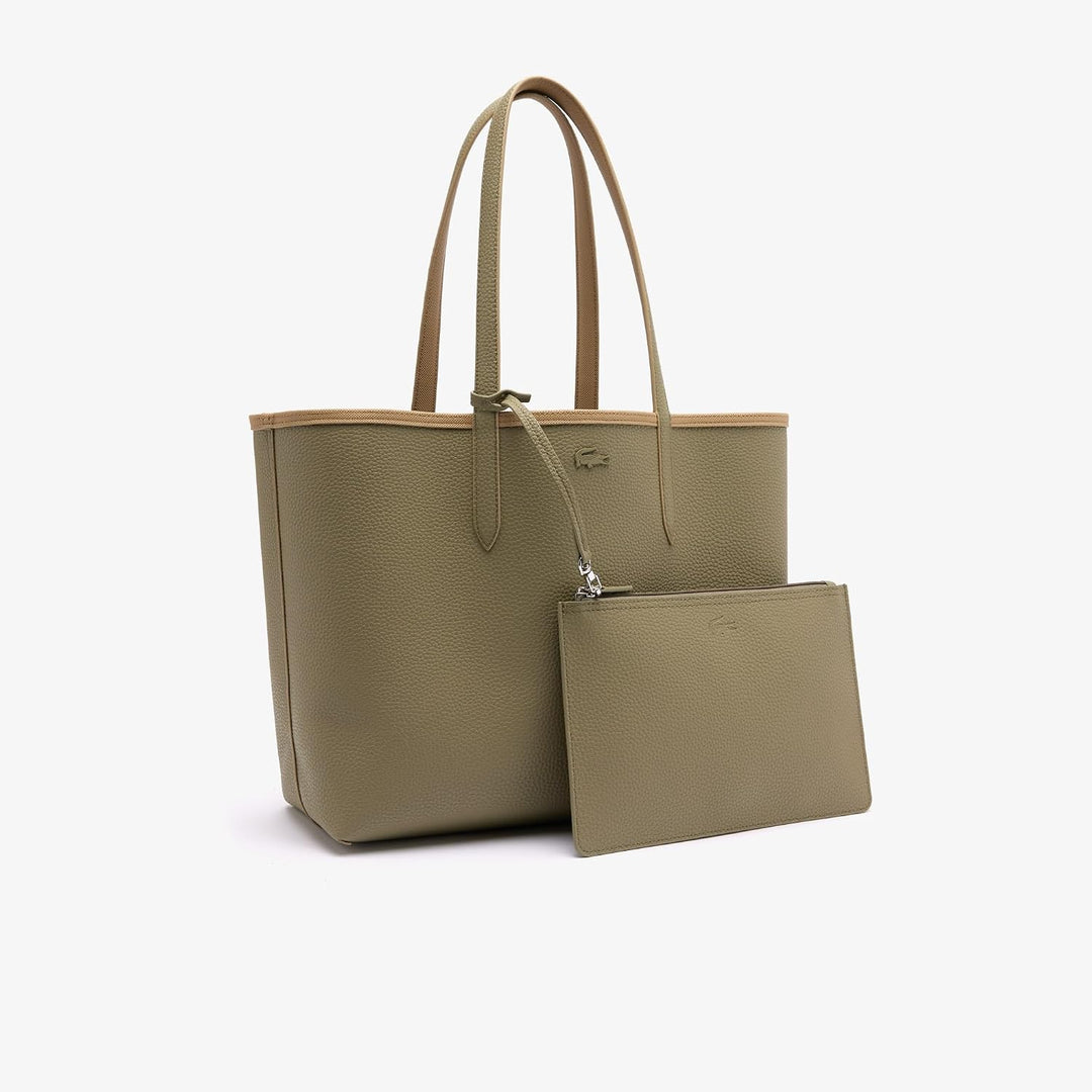 Lacoste Damen Nf2142aa Einkaufstasche Eco Sand Eco Kelp (M48), Beige (M48)