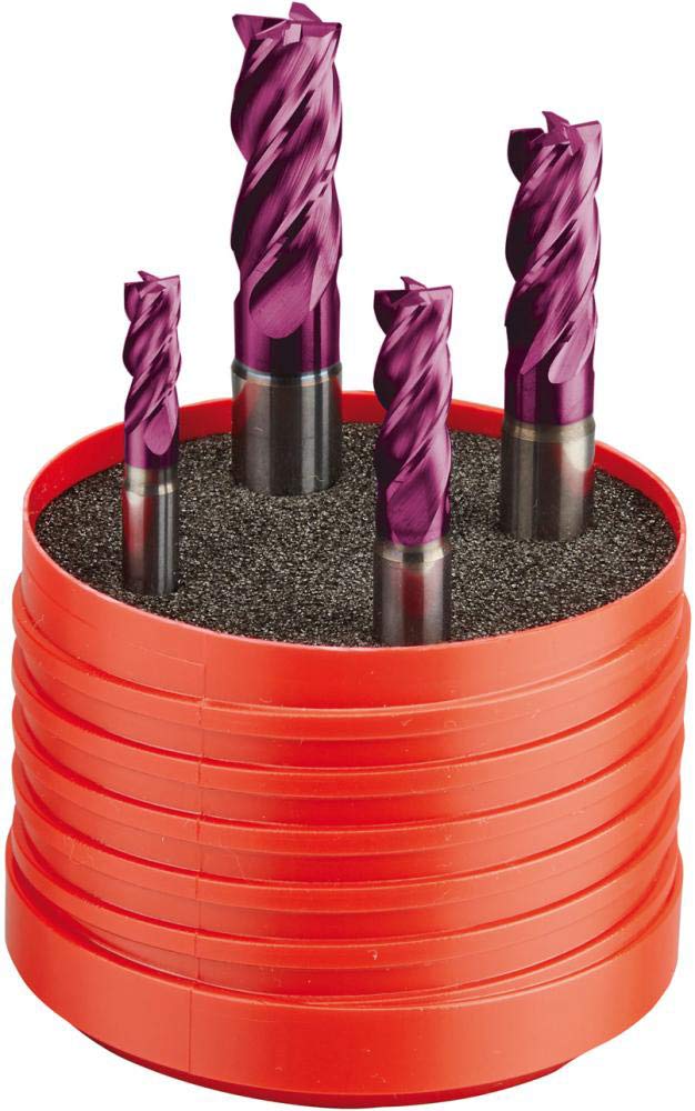Format Schruppfräser-Set HPCL TiALN Typ UNI Z4 6-12mm