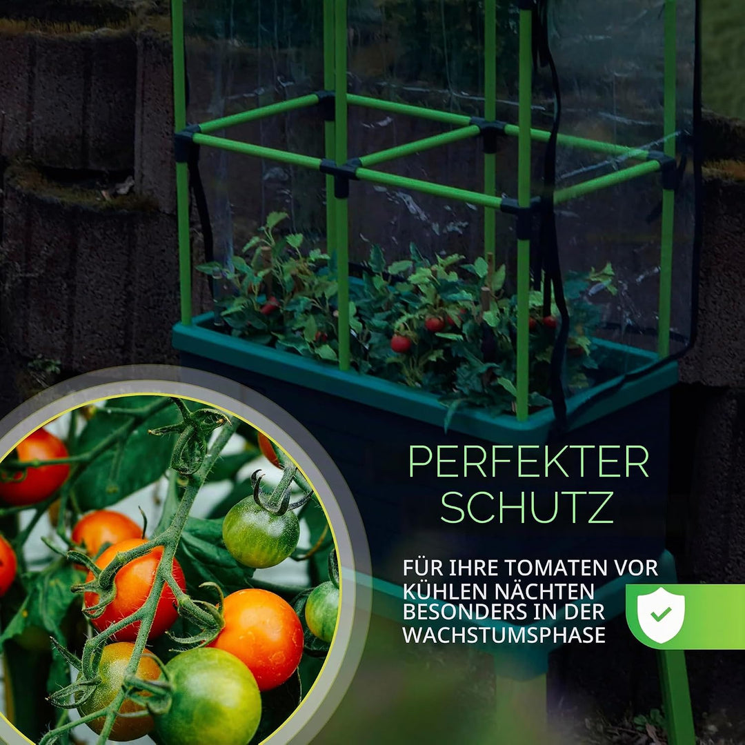 Bio Green Abdeckhaube für Pflanzkübel City Jungle und City Jungle Heidelberg | UV-beständige Folie |